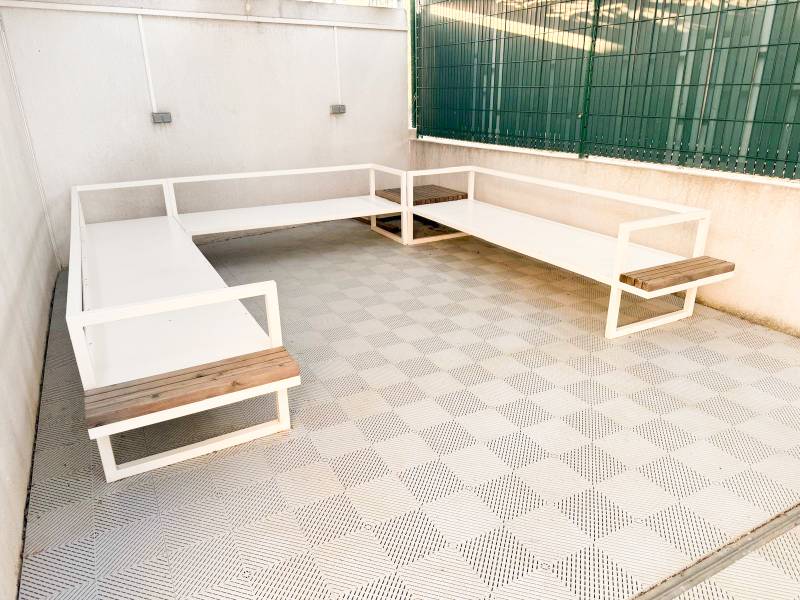 salon de jardin en metal 