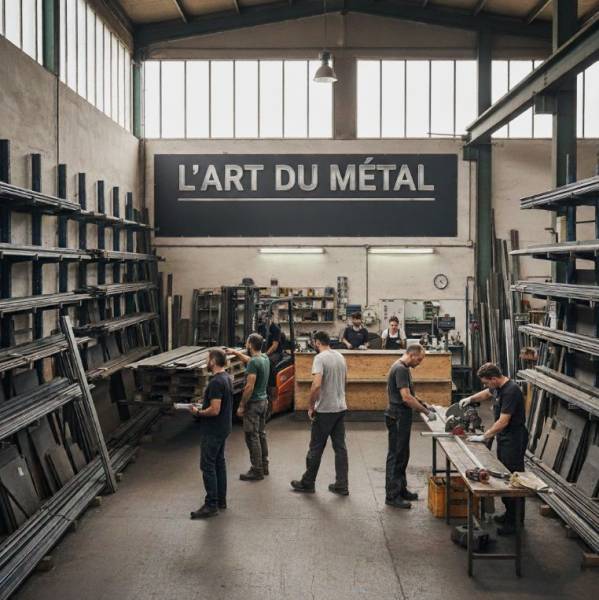 Négoce de métaux et vente au détail pour artisans et particuliers en PACA