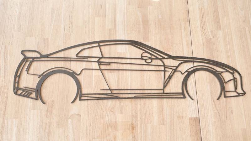 Nissan GTR Découpe laser